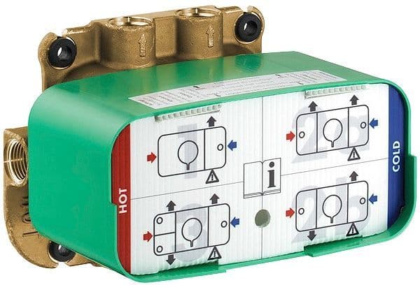 MODULE THERMOSTAT ENCASTRE ONE AXOR HANSGROHE vue 1