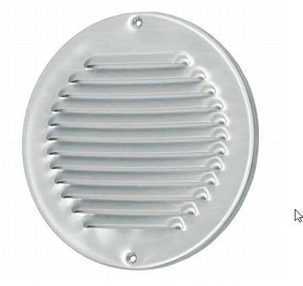 GRILLE RONDE INOX 1-R175I vue 1