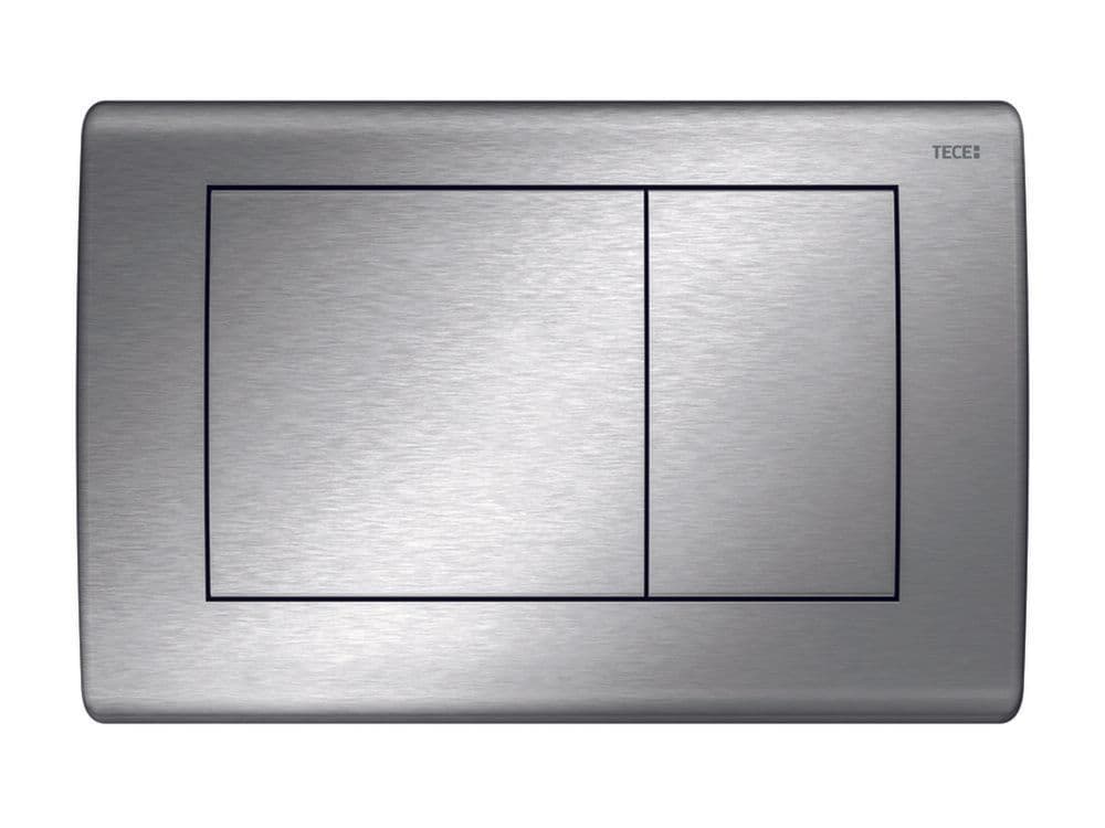 Tece TecePlanus plaque de commande duo inox brossé vue 1