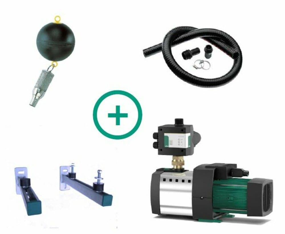 Wilo HiMulti 3 C 1-24P pompe auto-amorçante centrifuge multicellulaire 0,64 kW vue 1