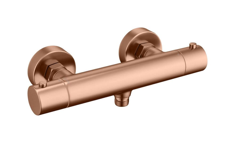 Van Marcke Lana mitigeur douche thermostatique or rosé vue 1