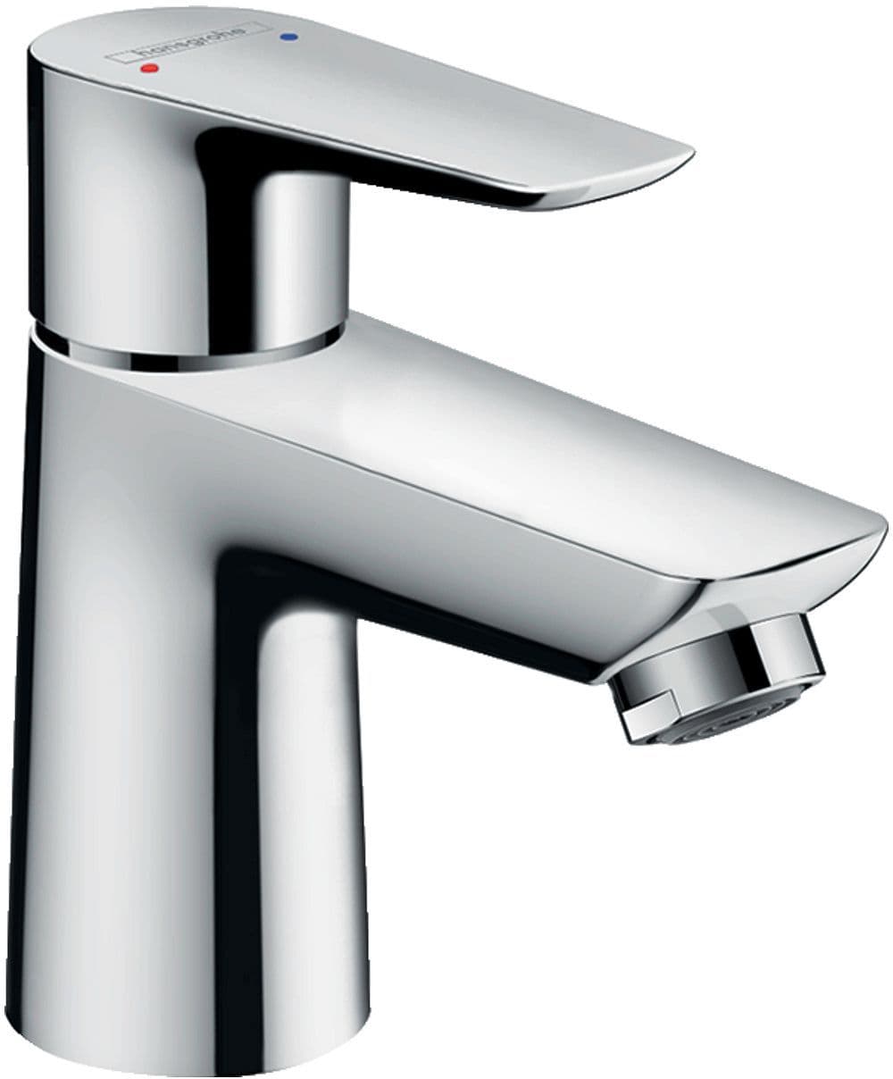 MITIGEUR LAVABO TALIS E 80 HANSGROHE VIDAGE AUTOMATIQUE CHROME vue 1