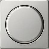 Cache avec bouton pour variateur et potentiomètre électronique Acier inoxydable vue 1