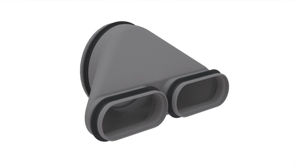 ZEH CK300 RACCORD DROIT D125 vue 1