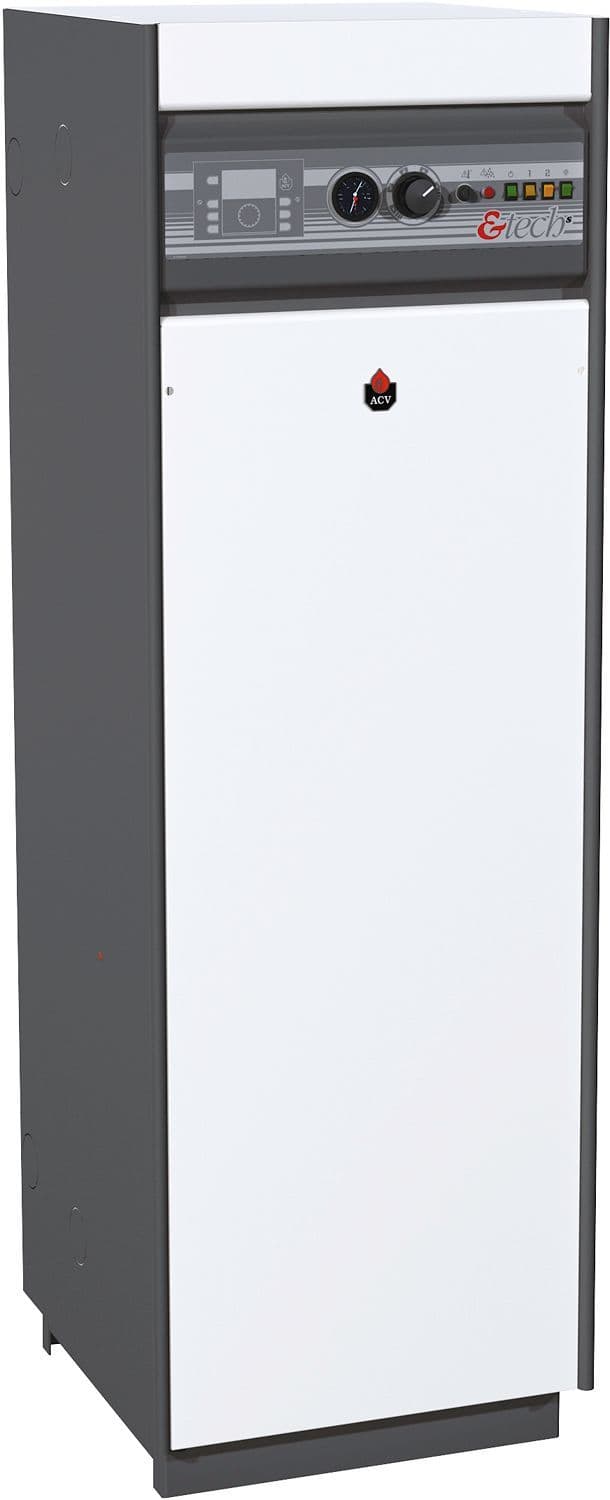 CHAUDIERE SOL ELECTRIQUE + ECS E-TECH S 240 TRI ACV CLASSE ERP CC D/CLASSE ERP ECS D vue 1