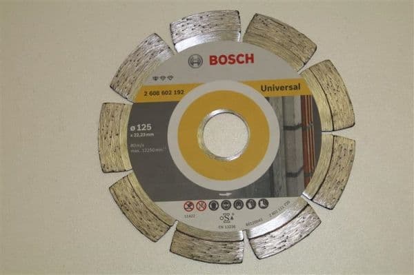 Disque diamant professionnel universel 125 vue 1