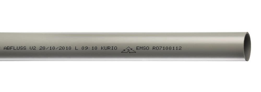 Kabelwerk Eupen Eucarigid-RA 65 C tube d'évacuation Benor D75 x 3 mm L 4m vue 1