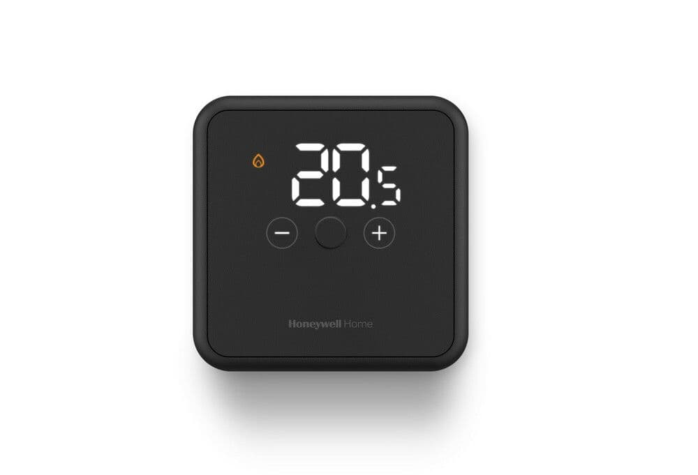 Honeywell Home DT4R thermostat d'ambiance digital sans fil on/off noir vue 1