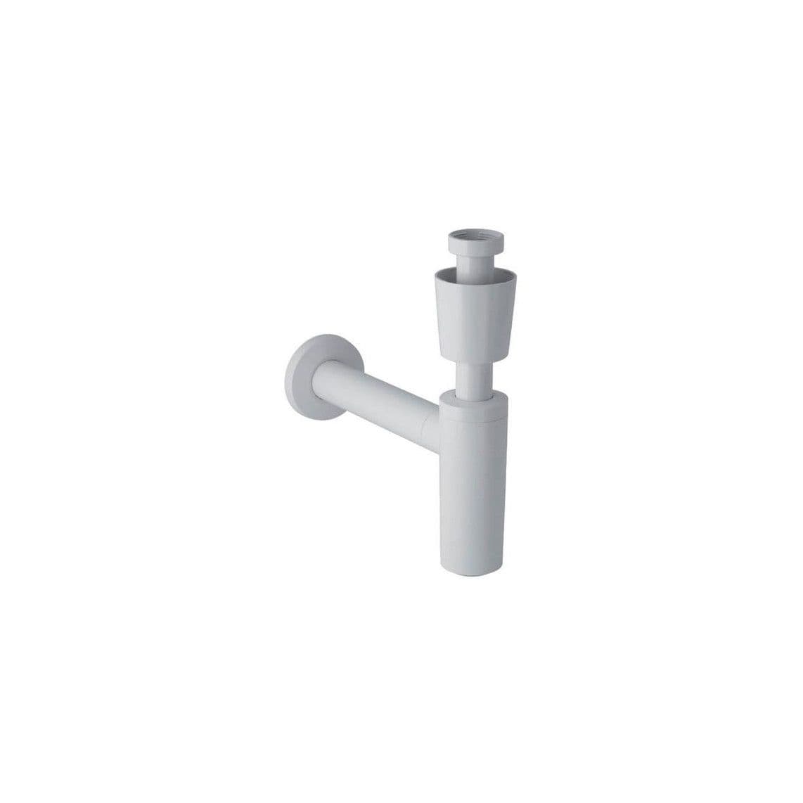 GE151.025.11.1 GEBERIT siphon de lavabo 1 1/4" x 40 mm, blanc vue 1