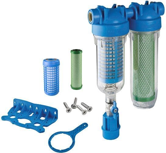 HYDRO+ DUO RAIN AVEC FILTRE AUTO-NETTOYANT POUR EAU DE VILLE ET EAU DE PLUIE DURLEM KIT vue 1