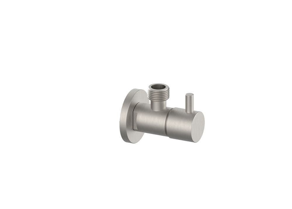 GO Van Marcke Verona robinet d'arrêt nickel brossé vue 1