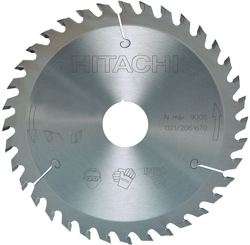 LAME POUR SCIE CIRCULAIRE 165MM BOIS HIKOKI vue 1