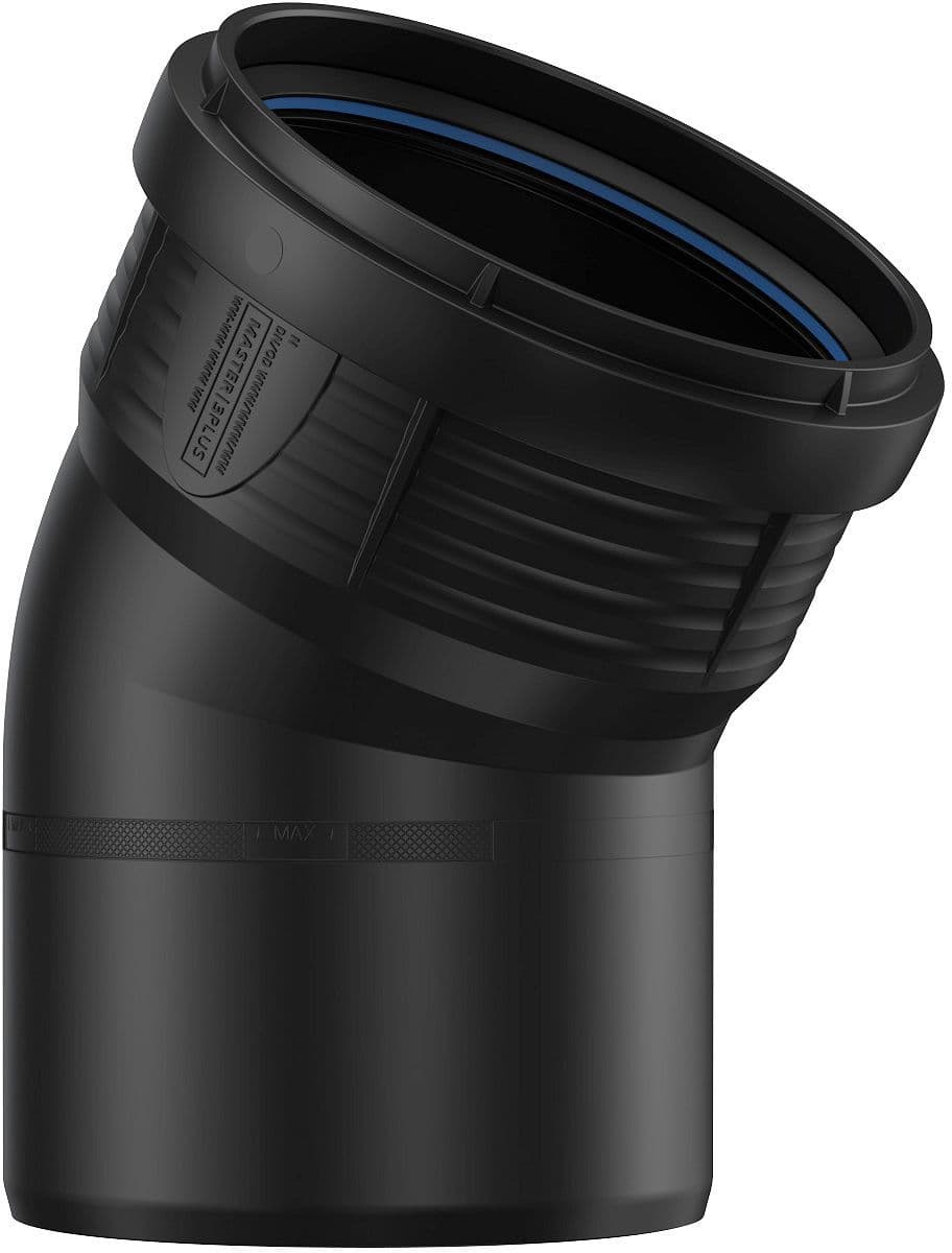 COUDE PP 30°MF 125MM NOIR vue 1