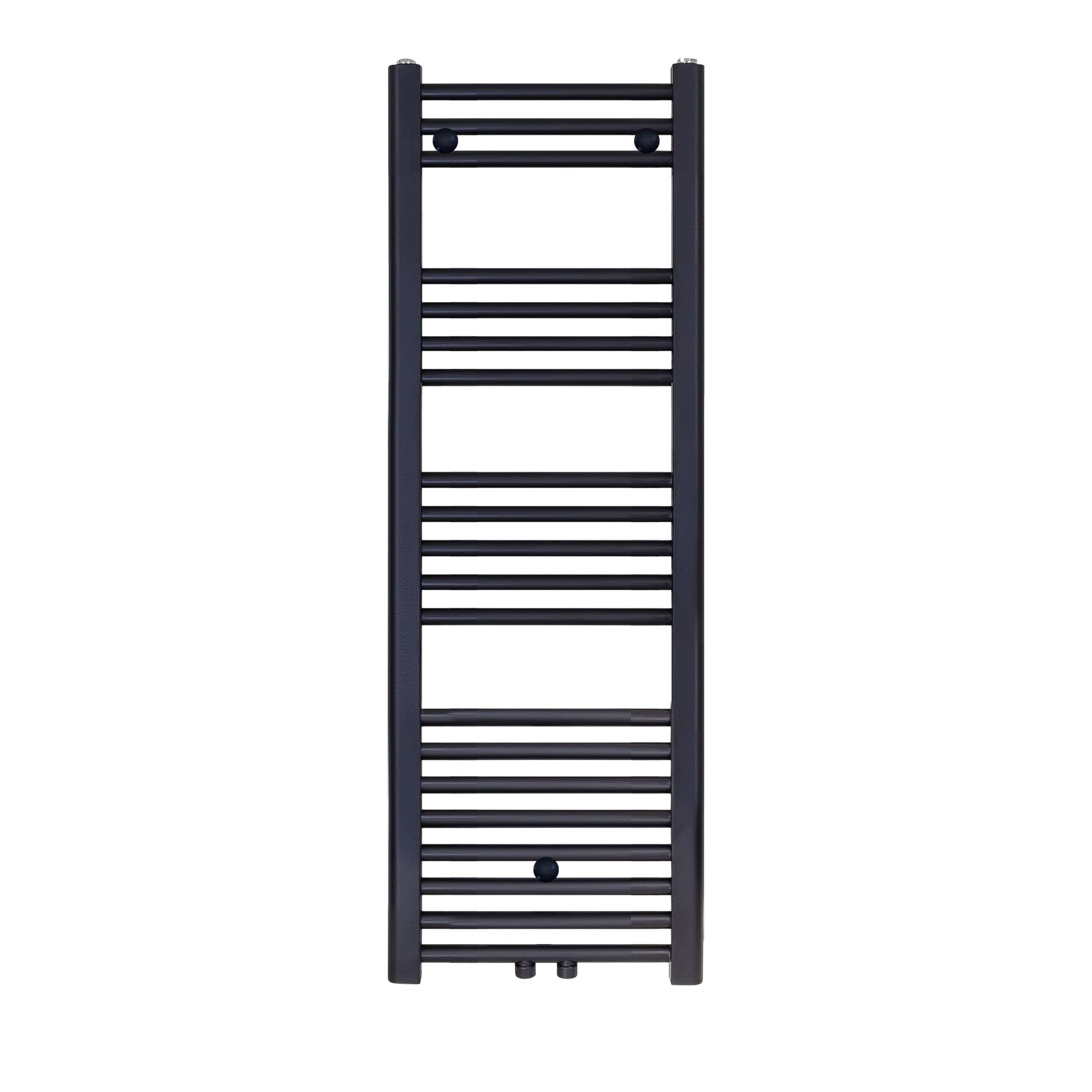 BELRAD SÈCHE-SERVIETTES - RACCORDEMENT GAUCHE-DROITE/CENTRAL - 458 WATT - 1200X400CM - NOIR MAT vue 1