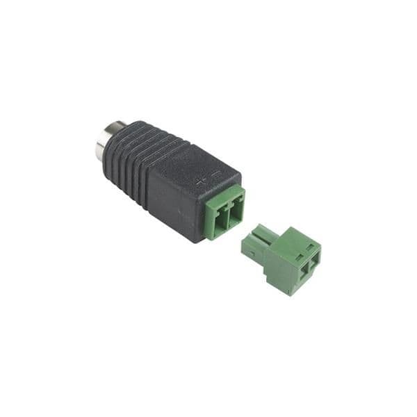 Connecteur alimentation type jack femelle vue 1
