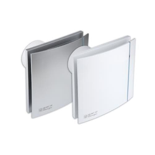 Extracteur de salle de bain 185m³h + hygromètre silencieux vue 1