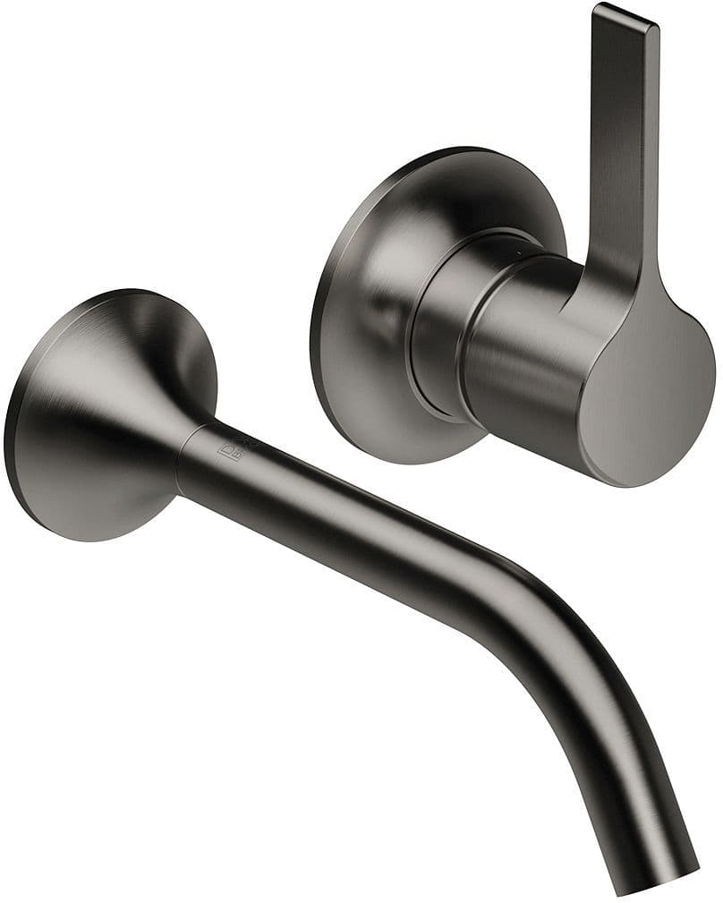 SET DE FINITION MITIGEUR LAVABO MURAL VAIA DORNBRACHT SAILLIE 190MM DARK PLATINUM MATT vue 1