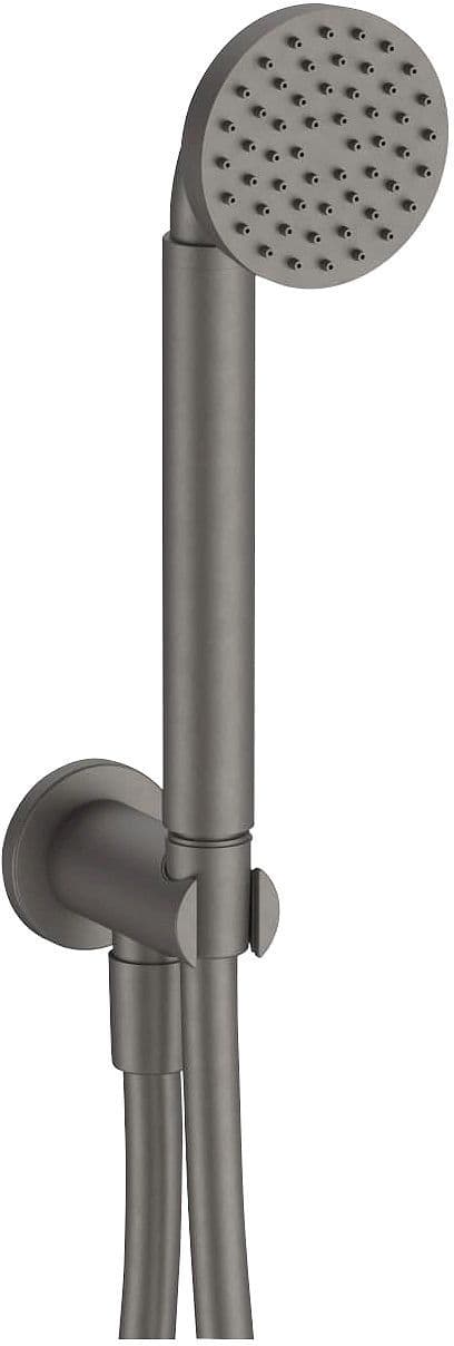 GARNITURE DE BAIN ICONA CLASSIC FANTINI 1/2" 150CM MAT GUN METAL PVD vue 1