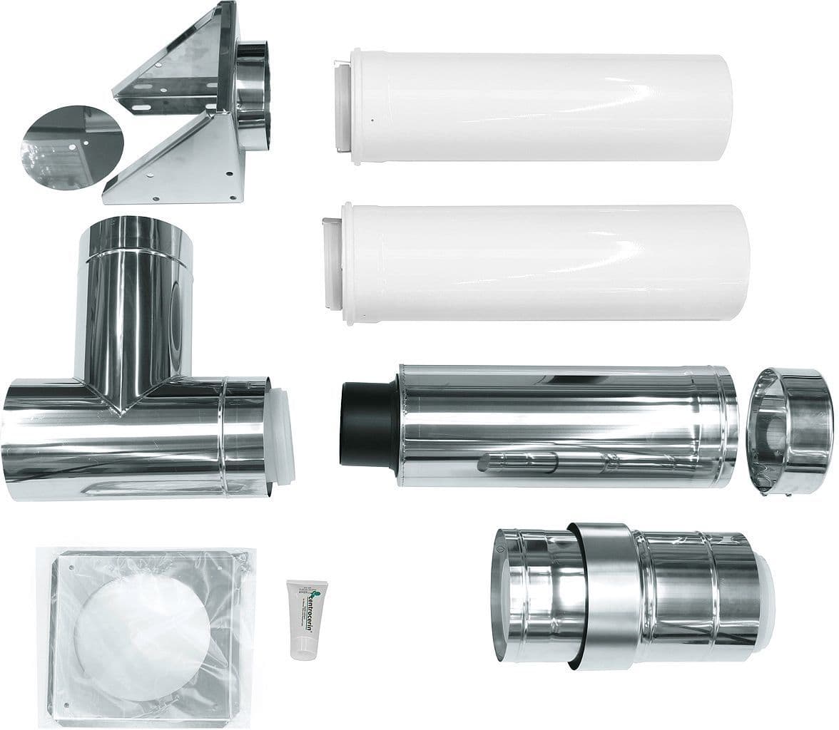 SET RACCORDEMENT CONCENTRIQUE/EXTERIEUR ECOTEC BIG VAILLANT vue 1