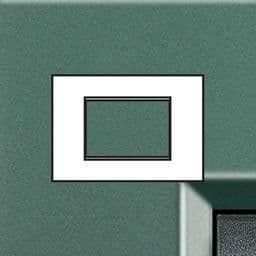 LivingLight - plaque rectangulaire 3 modules Park vue 1