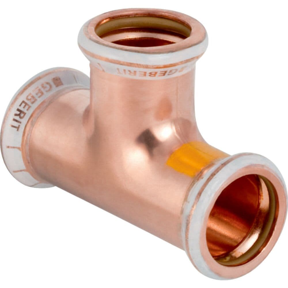 Geberit Mapress raccord à sertir en cuivre pour gaz Té égal 18 vue 1