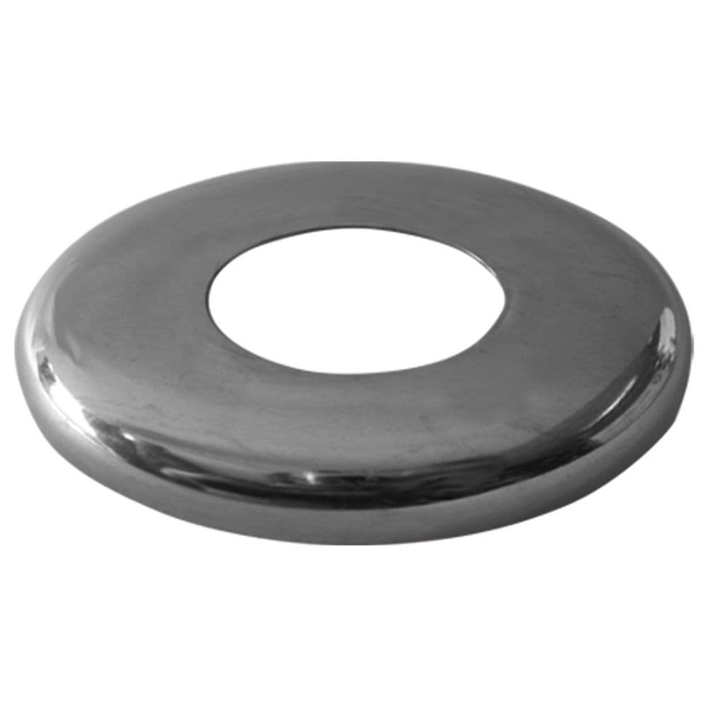 rosace 3/4" H 5 mm inox chromé vue 1