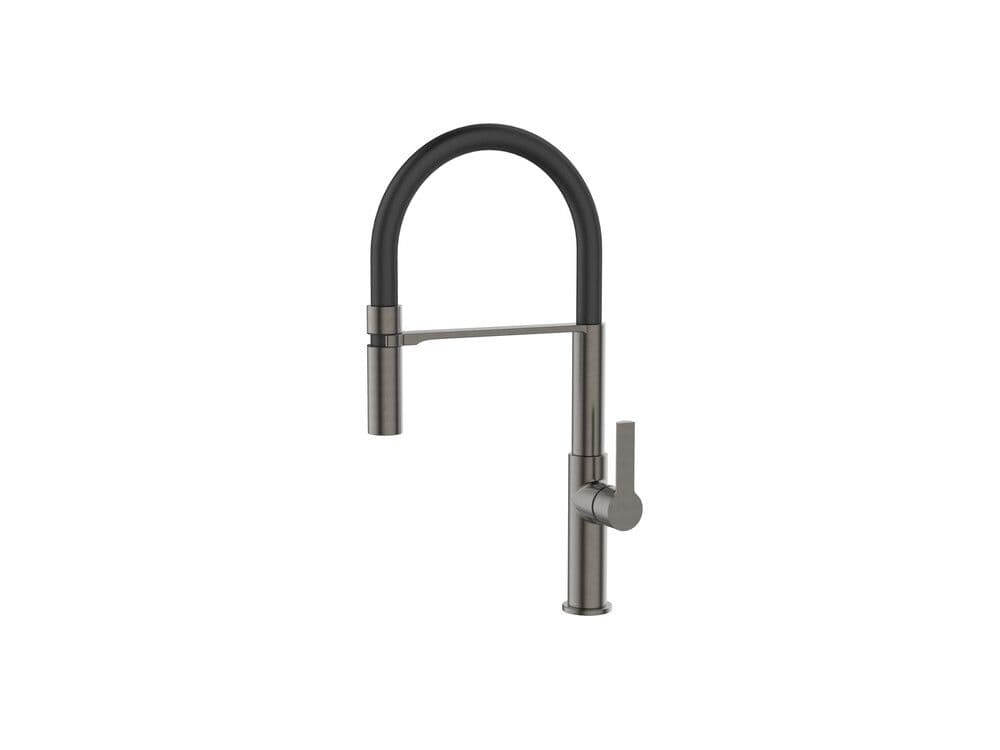 GO Van Marcke Verona mitigeur cuisine métal brossé vue 1