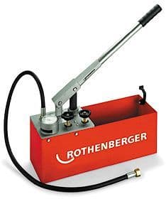 ROTHENBERGER POMPE D'EPREUVE POUR ESSAI D'ETANCHEITE RP50 vue 1