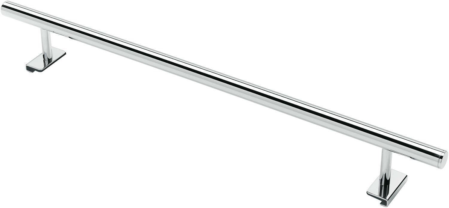 PORTE-SERVIETTE POUR RADIATEUR VERTICAL 600MM CHROME vue 1