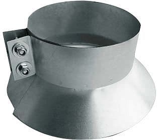 SPIRAL-D COLLERETTE DE SOLIN PASSAGE DE TOIT POUR VENTILATION 150MM vue 1