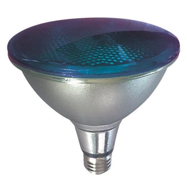 Lampe Led SMD Par38 15W E27 170 - 240V Bleue 45° IP65 vue 1