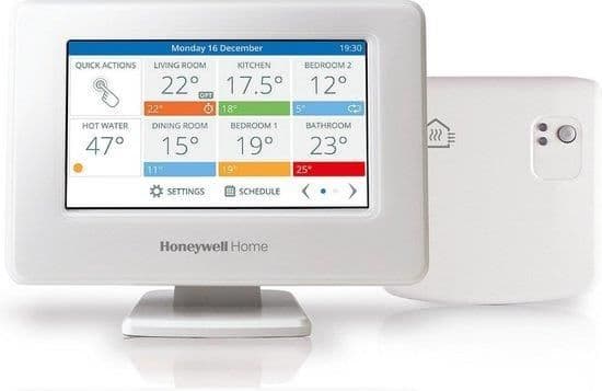 Honeywell - Evohome Wifi - thermostat d'ambiance multizone connecté vue 1