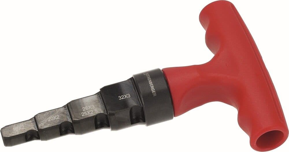 Rothenberger Rocaliber outil pour calibrage avec fonction cliquet intégrée vue 1
