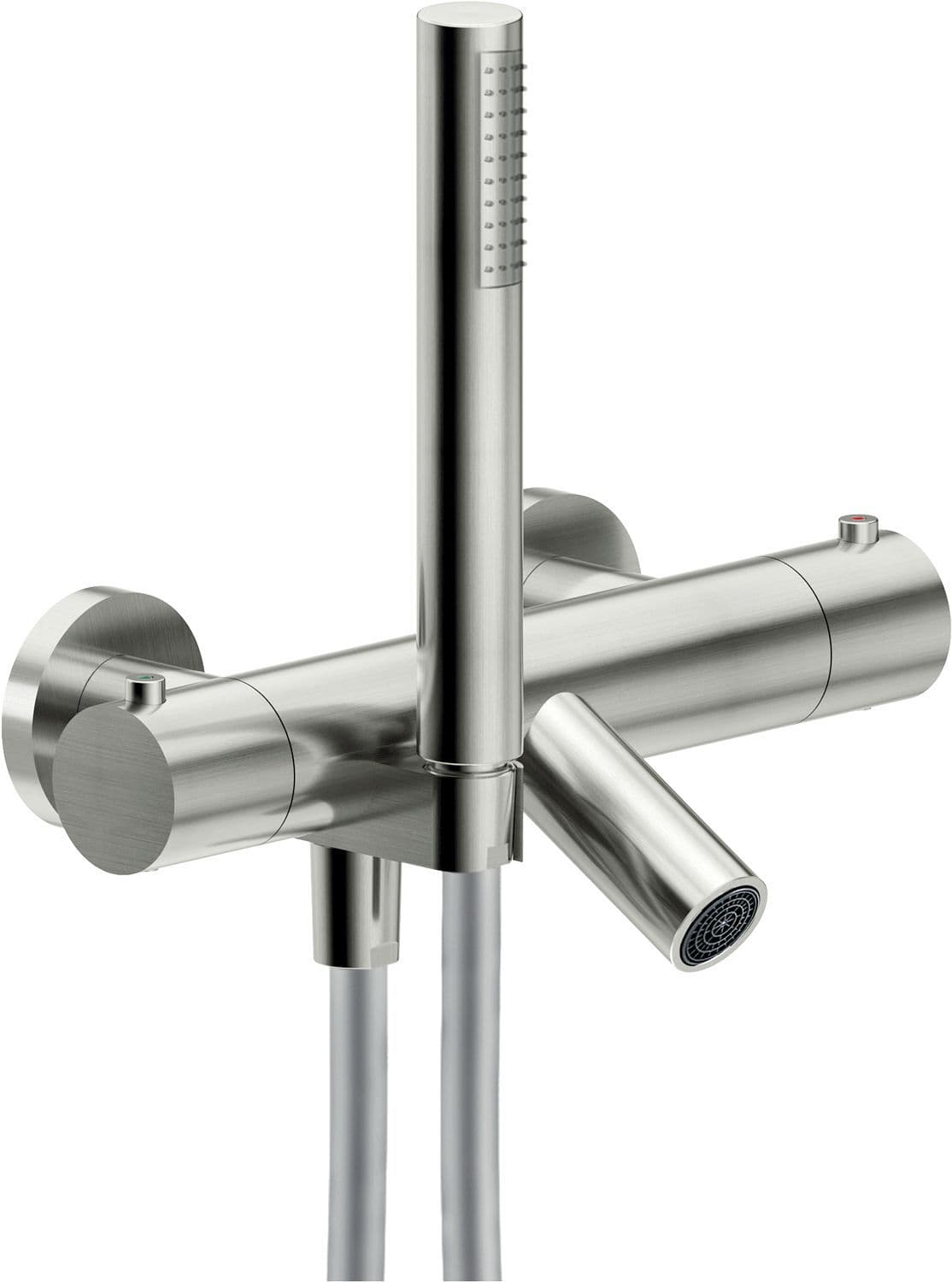 THERMOSTAT BAIN LIVE/VELIS NOBILI COMPLET INOX vue 1