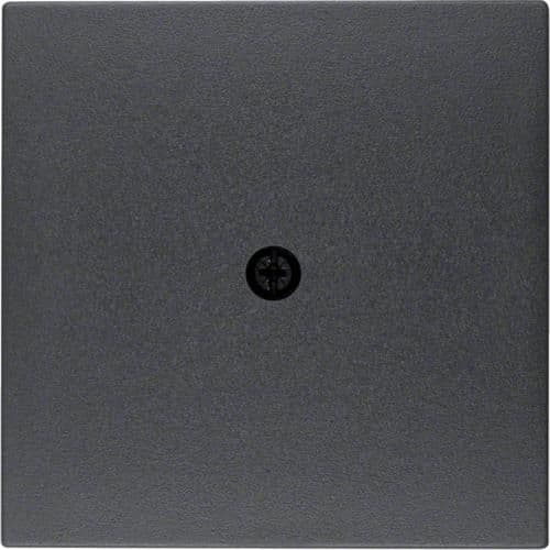 Enjoliveur pour sortie de câble Berker S.1 / B.3 / B.7 Anthracite, mat vue 1