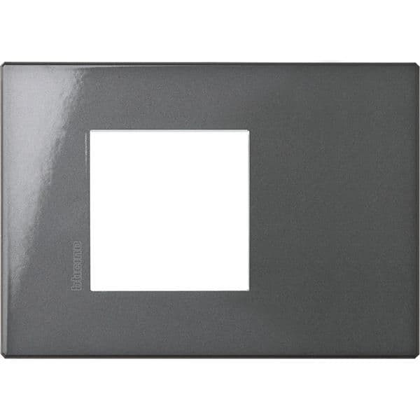 Axolute air plaque 2 modules Anthracite vue 1