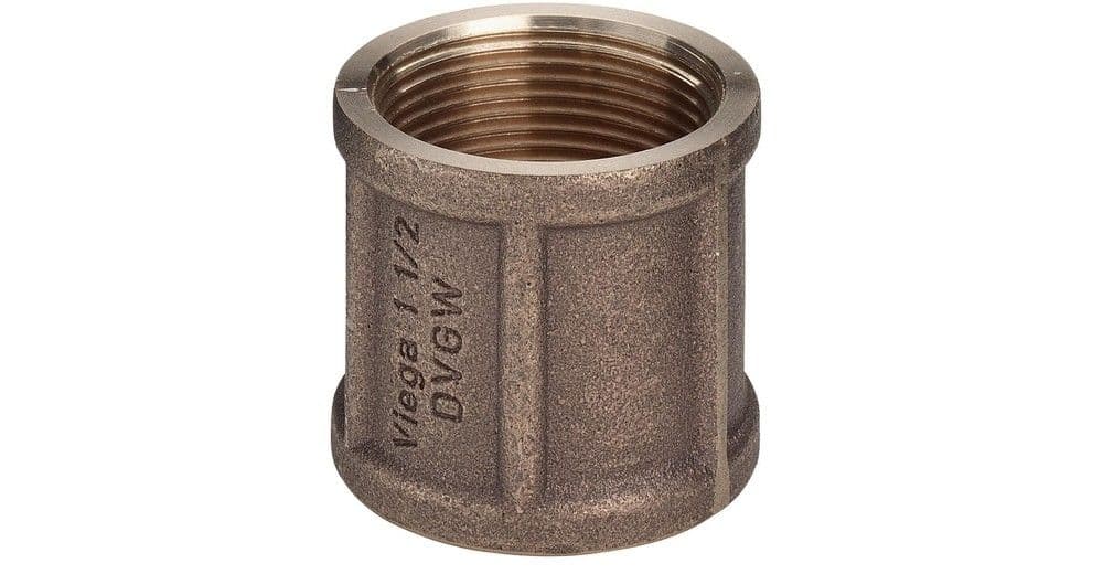 Viega manchon bronze 6/4"F vue 1