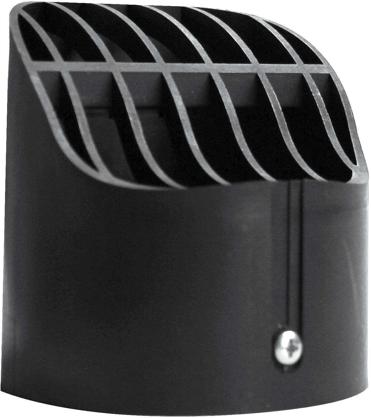 UNIFLOW GRILLE NOIR 80MM vue 1
