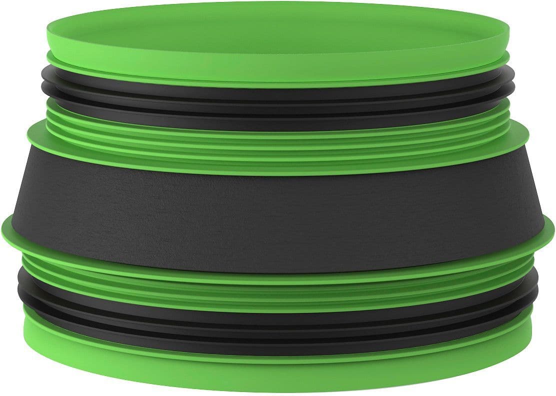 RACCORD ISOLÉ AVEC RUBER DUCO D180-D160 vue 1