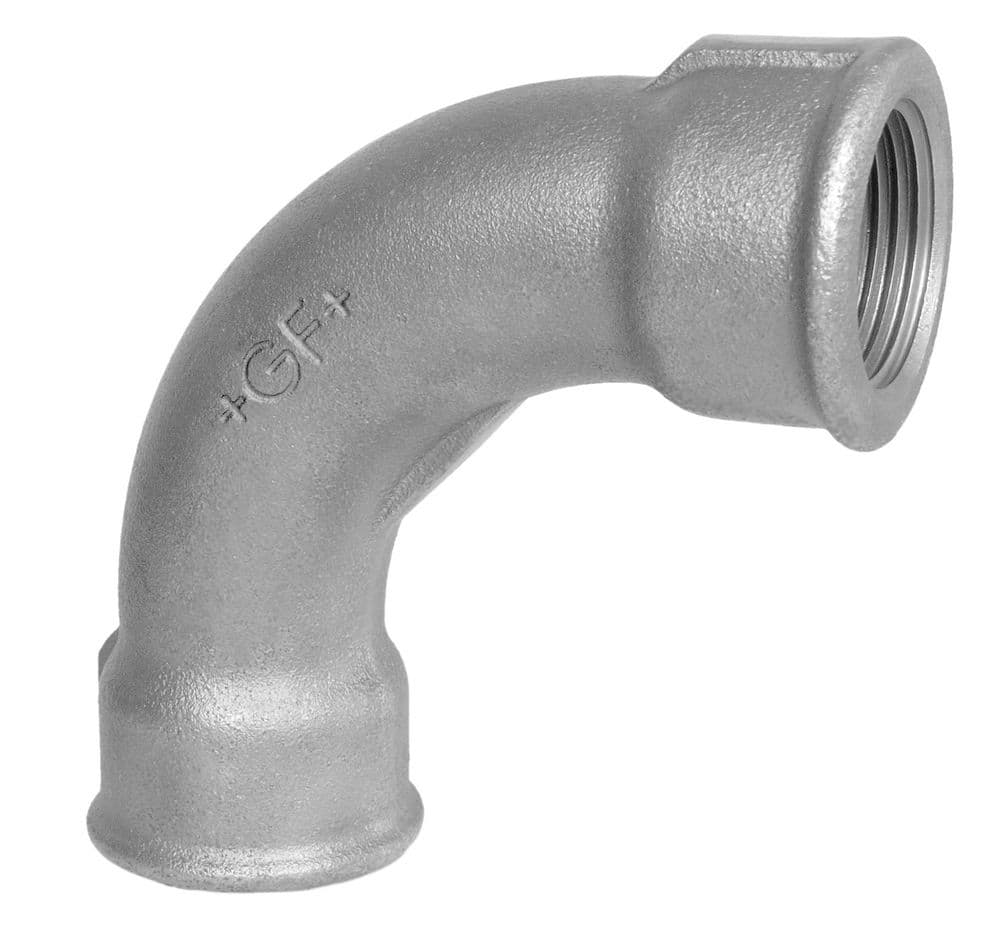 Georg Fischer noir nr.2 courbe 90° FF 4/4" vue 1