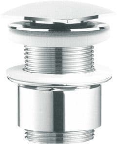 CREPINE DESIGN SYSTEME CLIC DC 5/4" CARREE SANS TROP-PLEIN CHROME vue 1