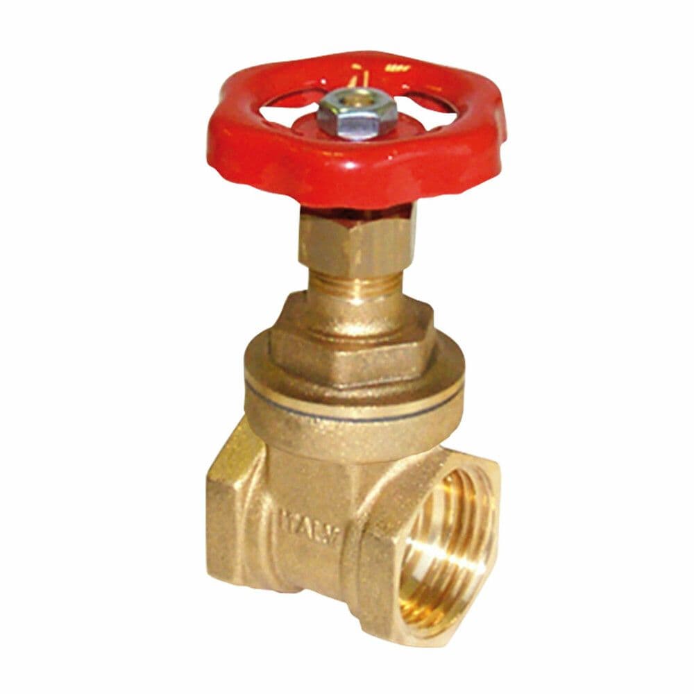 Vanne d'arrêt PN 10 laiton 5/4" FF vue 1