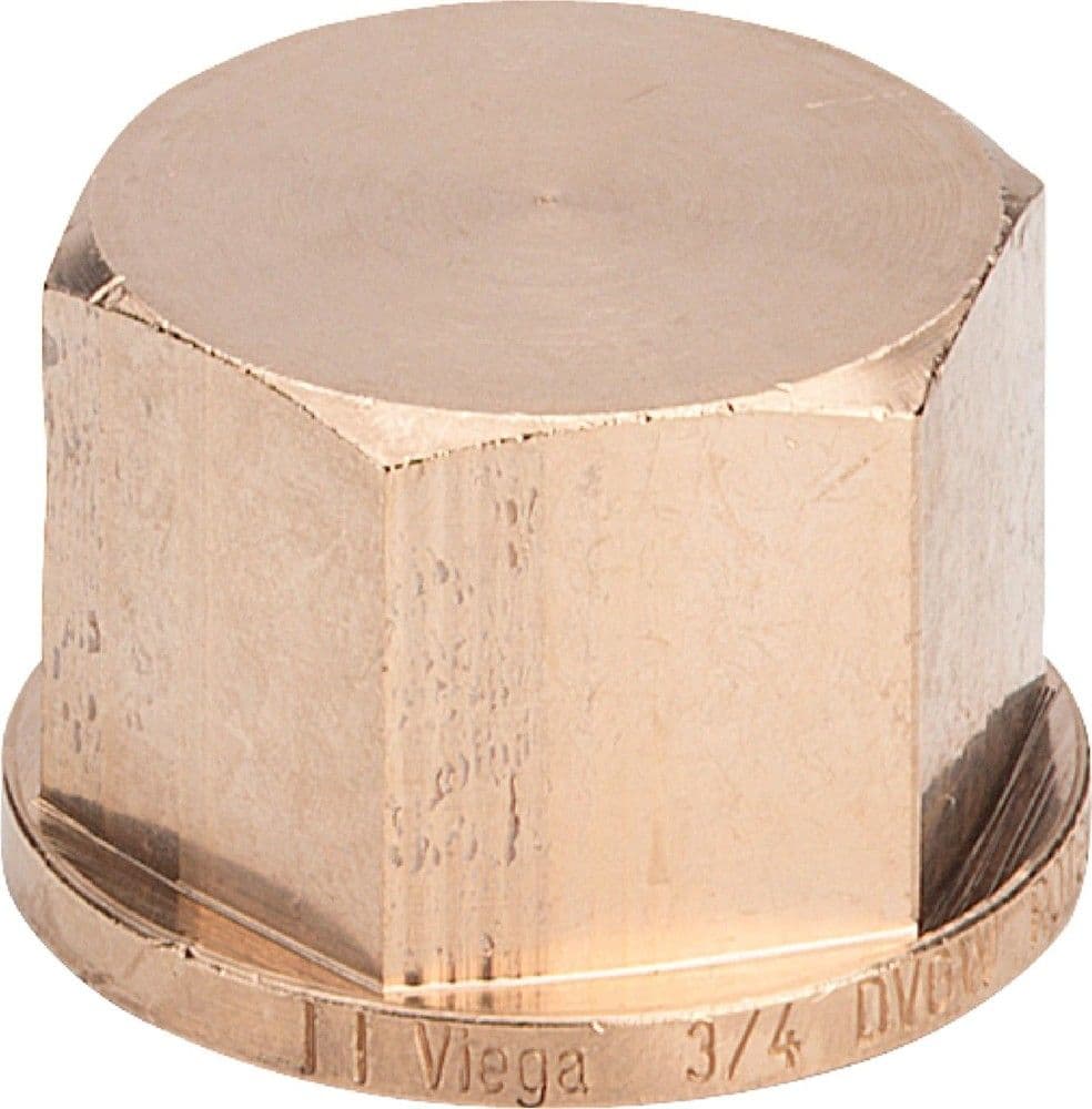 Viega bonnet bronze 5/4"F vue 1