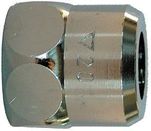 TÊTE HAUTE SCHELL COMPL. CHROME 3/8"F X 10MM vue 1