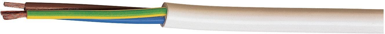 CABLE ELECTRIQUE H05VV-F 3G0,75MM² ROULEAU=100M vue 1