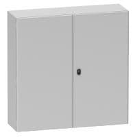 Armoire Spacial S3D hauteur 1200 largeur 1200 profondeur 300mm avec 2 portes pleines sans plaque de vue 1