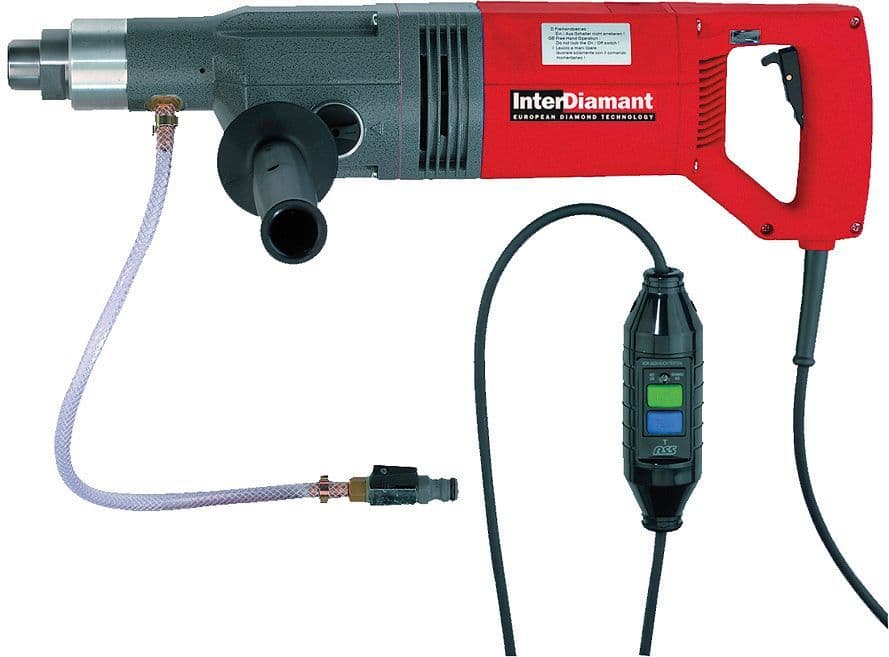 FOREUSE A TREPAN DIAMANTE ID1200 2200W INTERDIAMANT vue 1