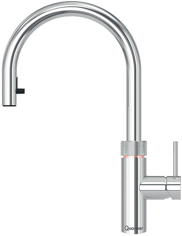 MITIGEUR DE CUISINE AVEC DOUCHETTE EXTRACTIBLE FLEX QUOOKER CHROME vue 1