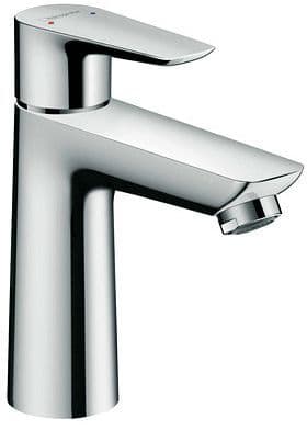 MITIGEUR LAVABO TALIS E 110 HANSGROHE VIDAGE AUTOMATIQUE CHROME vue 1