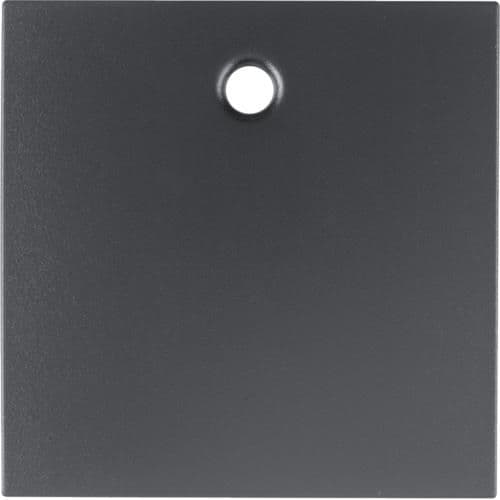 Enjoliveur pour interrupteur à tirage Berker S.1 / B.3 / B.7 Anthracite, mat vue 1